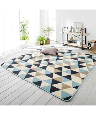 China Best Selling Reversible Custom Printed Soft Mink Modern Rug For Home for sale