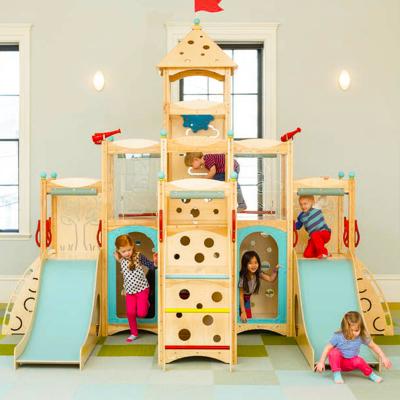 China Children Entertainment Kids Playground Equipment Winning Playground Sets Furniture Indoor Castle Slides Outdoor Playground Play House for sale