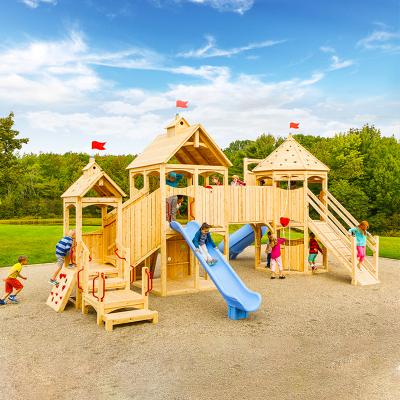 China Children's Entertainment Grocery Kids Playground Earning House for Kids Garden Playhouse Wooden Playhouse Outdoor Wooden House Wooden Playground Equipment for sale