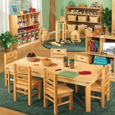 China Eco-friengly Birch Plywood Material Kids Montessori Classroom Gain Educational Furniture For Montessori School for sale