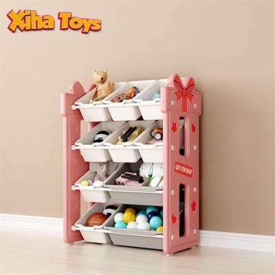 China Modern Gain Kids Home Use Bedroom Storage Rack And Shelf Toy Organizer For Children for sale