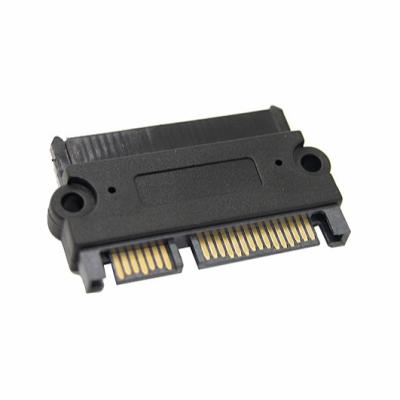 China 7+15 Pin Male To Female SATA Power Data Converter With Screw Hole MGLA0408SATA31 for sale