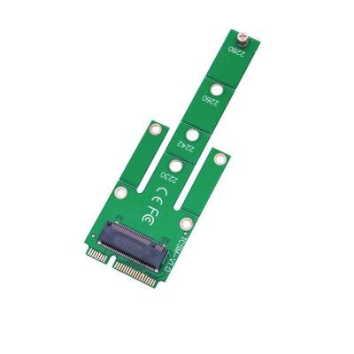 China Support OEM ODM M.2 NGFF SSD to mSATA SSD Adapter Board YM6698 for sale