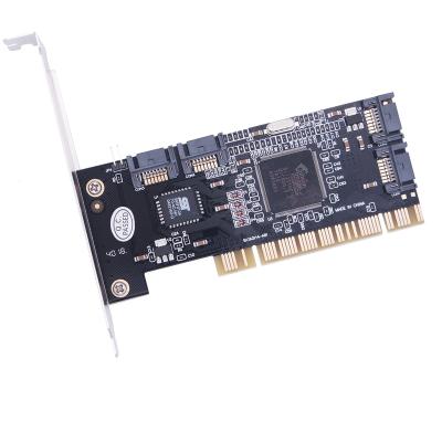 China COMPUTER Meitk 3114 Array Card 4-Port PCI to Integrated SATA Conversion Card for sale