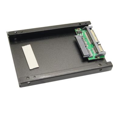 China Aluminum SSD 1.8 Inch Micro SATA To 2.5 SATA Hard Drive Caddy Converter Adapter for sale