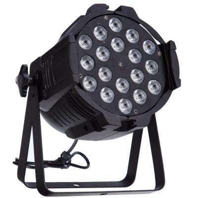 China Hot Sales Non-waterproof Stage Stage Par Light RGBW Led Par Light 18*10W RGBWA 4in1 Led Par Light for sale