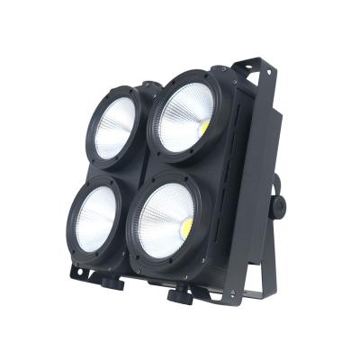 China Variable Speed ​​(1-30Hz) Blinder Lighter Led 4x100w COB Blinder High Quality Remote Control Dmx Stage Light for sale