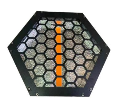 China Stage/bar/party/ktv/dj/wedding LED effect light for DJ new professional dmx RGB led pixel light LED retro hexagon light for sale