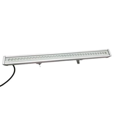 China Hotels ip65 25degrees dmx rgbw 4in1 outdoor waterproof aluminum wall washer lamp led linear light for sale