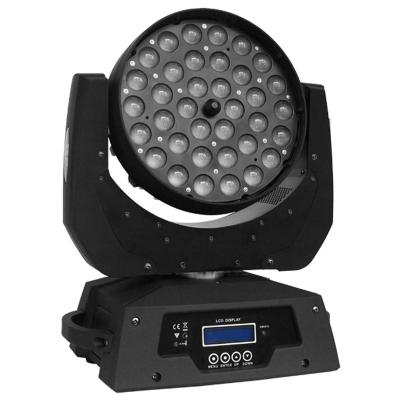 China Club disco stage light factory price 36*10W rgbw 4in1 rgbw LED wall wash moving head light for sale