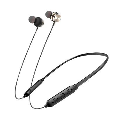 China New Design In-Ear Magetic Sports Radio Earphone Stereo Neckband Band Best Mobile Wireless Earbuds Earbuds for sale