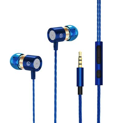 China OEM Handsfree Earbuds Original Bass Sport Wired Earphone Wholesale New Design Superb Color In-Ear For Phone for sale