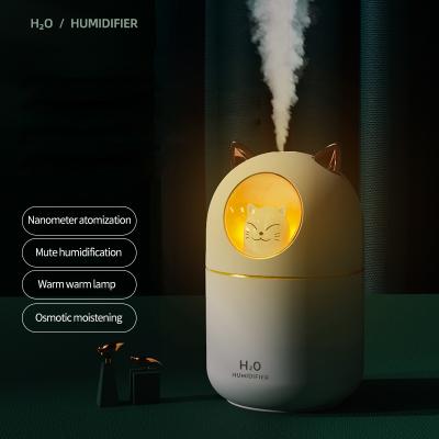 China Car Led Snow Portable Mountain Mist Mini Usb Cool Diffuser Mini Air Humidifier for sale