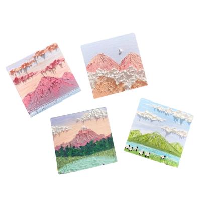 China New self adhesive arrived custom 3d painting memo pad sticky notes for stationery, business, office use, study and etc. for sale