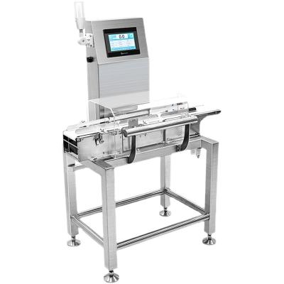 China SUS304 Stainless Steel Automatic Weighing Machine Food Factory Online Assembly Line Dynamic Electronic Weighing Machine Weight Weighing And Sorting Mac for sale