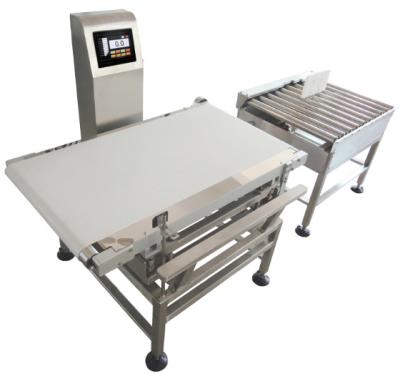 China SUS304 Stainless Steel Automatic Inline Weighing Machine Assembly Line Dynamic Weighing Machine Conveyor Belt Electronic Control Weigher for sale