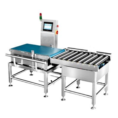 China SUS304 Stainless Steel Automatic Weighing Machine Food Factory Online Assembly Line Dynamic Electronic Weighing Machine Weight Weighing And Sorting Mac for sale