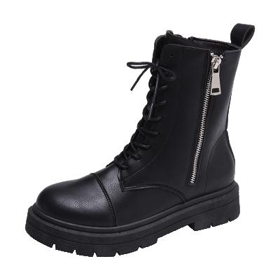 China 2020 fashion style ladies shoes winter zipper sports shoes waterproof boots women's bulky design new for winter for sale