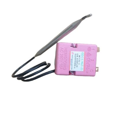 China Hot Sale Customized Household WY75-C 16A 250V Mechanical High Temperature Adjustable Pitco Capillary Thermostat Switch for sale