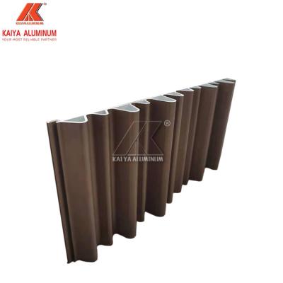 China Decorative Anti-scratch Panel Aluminum Extrusion Exterior Cladding For Building Curtain Wall Construction for sale