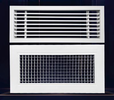 China Anti-scratch HVAC Conditioner Canopy Duct Grill Bar Linear Ventilation Air Grilles for Wall Floor Ceiling Bathroom Door for sale