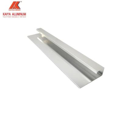 China Contemporary Silver Aluminum Alloy Ceramic Trim Flexible Aluminum Tile Trim For Tile Edge Marble Decoration for sale