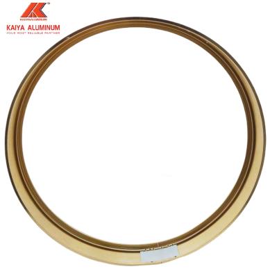 China round mirror metal gold30 40 bulk 50 60 70 80 90 100 110 120 cm wall mirror aluminum frame for sale