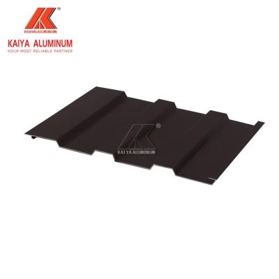 China Anti-scratch corrugated metal sunroom parking lot panel insulated aluminum roof panels with factory price for sale