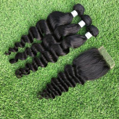 China Loose Wave Yoody Provided Hair Loose Deep Wave Hair Extension and Hair Bundles for sale