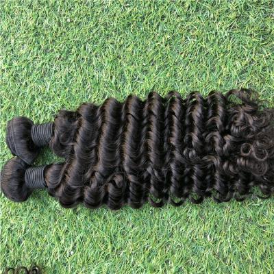 China Wholesale Deep Wave Crochet Braids With Deep Wave Unprocessed Wholesale Virgin Brazilian Remy Hair Hair Extension for sale