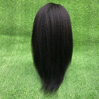 China Unprocessed Hair Bleach Straight Kinky Curly Knots Wig Raw Hair Wig for sale