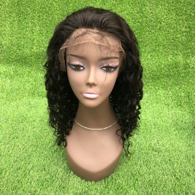 China Wholesale Loose Brazilian Full Lace Wig Water Wave Color 9A Water Wave Color Hair Natural Cuticle Aligned Hair for sale