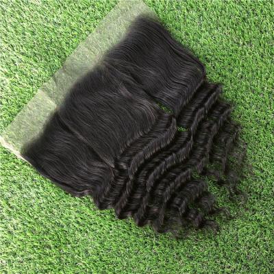 China Unprocessed Human Hair Lace Headband With Baby Hair Brazilian Hair Vendors for sale