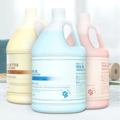 China Viable New Arrival Hair Conditioner OEM Label Dog Shower Gel Spa Pet Friendly Popular Cleansing Shampoo for sale