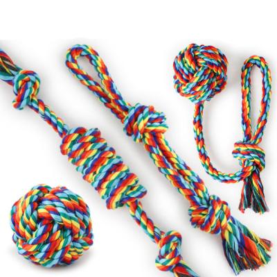 China 2021 Fashion Sustainable Pet Dog Soft Velvet Health Rope Toys Set Dog Toy Ball And Rope For Dog for sale