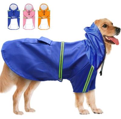 China 4XL 5XL Large Size Viable Dog Clothes Pet Raincoat French Bulldog Dog Raincoat Clothes for sale