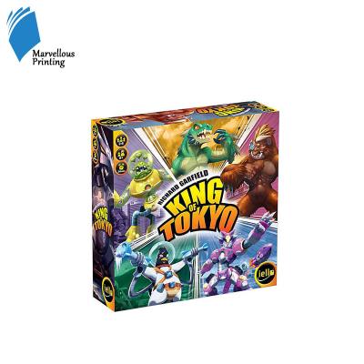 China Strong and solid custom made board game cards with exquisite gift box for sale