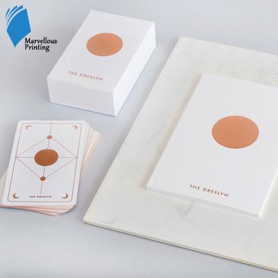 China Strong and Solid High Quality Custom Tarot Cards Printing Cards and Playbook for sale