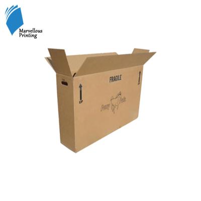 China Perfect Recyclable For Shipping Corrugated Fragile Items Boxes Custom With Logo for sale