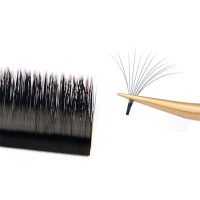 China Cashmere Volume Lashes Feather Fluffy Tapered Auto Fan Easy Fanning Price Super Flexible Comfortable Soft Eyelash Extensions Best Price for sale