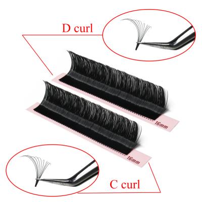 China Thick Person Lashes Wholesale Synthetic Thick Individual Eyelash Extension Eyebrow Extension for sale