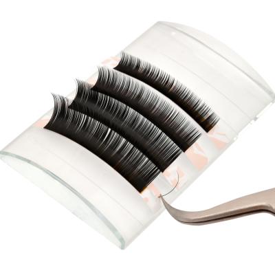 China Wholesale Silky Mink Eyebrow Eyelash Extension Best Thick Individual Strands Extension for sale