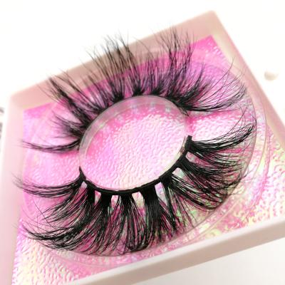 China 25-30 Times Qingdao Glitter Eyelash Strip 100% Handmade Natural Mink 3d Full Long Real Lashes With Factory Bottom Price for sale