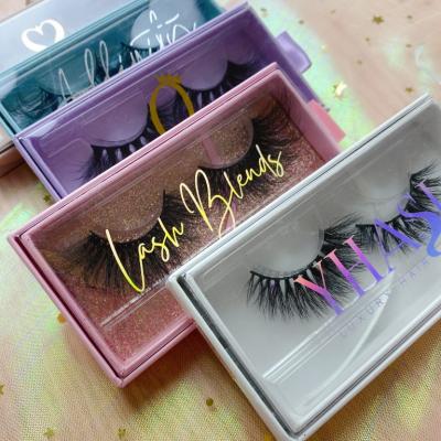 China 25-30 MinkEyelashes Eco-Friendly False MinkEyelashes Eco-Friendly Fake Eyelashes 3d Vegan Periods Fur Cruelty Free Private Label False Eyelashes for sale