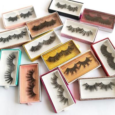 China Best Selling Dinner Thick 8D Fluffy Mink Eyelashes Wispy Lashes Wholesale Mink Lashes 25mm 5D Mink Eyelash for sale