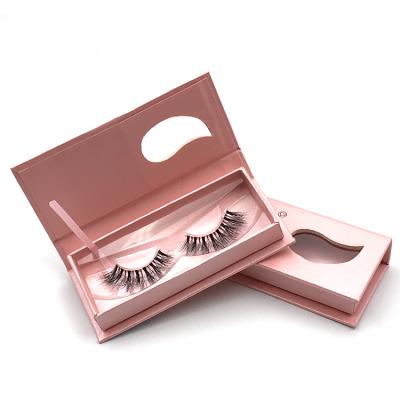 China 3d Thick Natural Faux Mink Lashes False Eyelashes Private Label 3d Faux Mink Lashes 5d Pbt Korean Synthetic Mink Eyelash for sale