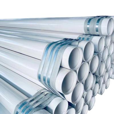 China Fluid Pipe Internal and external coated plastic steel pipe Sewage pipe for sale