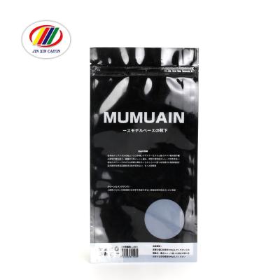 China Socks Plastic Bag Moisture Proof Resealable Three Side Sealed Bag Custom Underwear Packaging Te koop