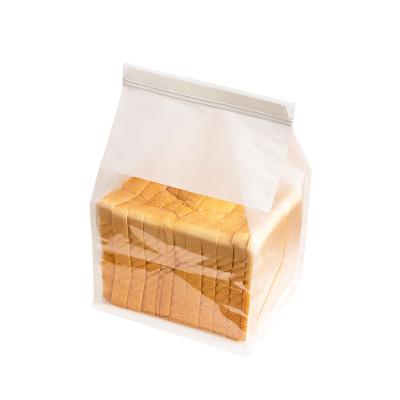 China Factory Direct Sale Recyclable Chinese Cotton Paper Iron Strip Bag Food Grade White Flat Bottom Eight-sided Airtight Packaging Bag Roll à venda