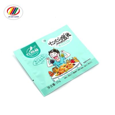 China China Factory Direct Selling Color Moisture Proof Compound Plastic Bags Three Side Sealing Mini Snack Food Packaging Bags for sale